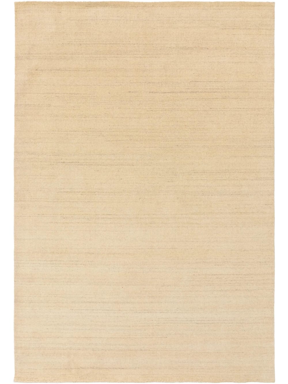 Alfombra de lana crema 80x150