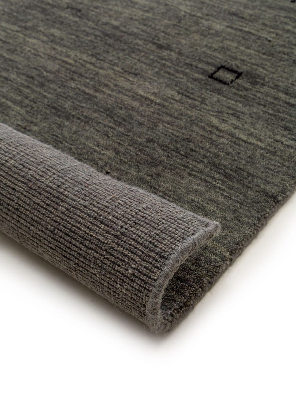 Tappeto passatoia in lana grigio 80x250 - Benuta