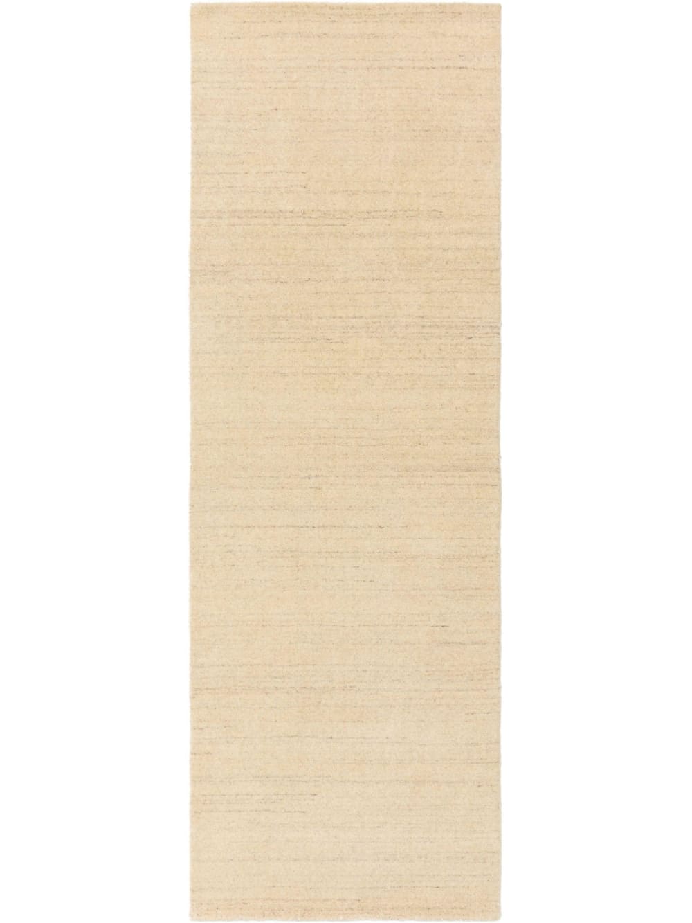 Alfombras de pasillo de lana crema 70x200