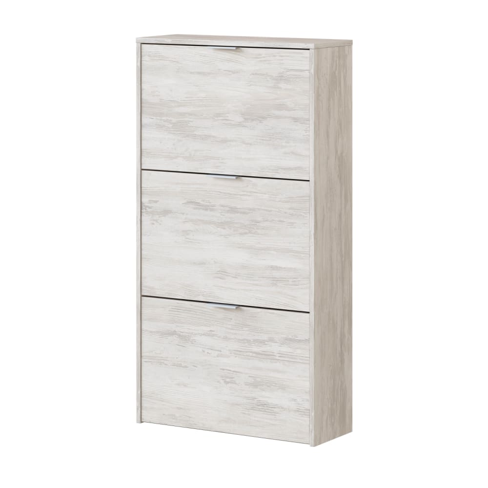 Meuble à chaussures18 Paires L60cm x H113cm - Bois clair