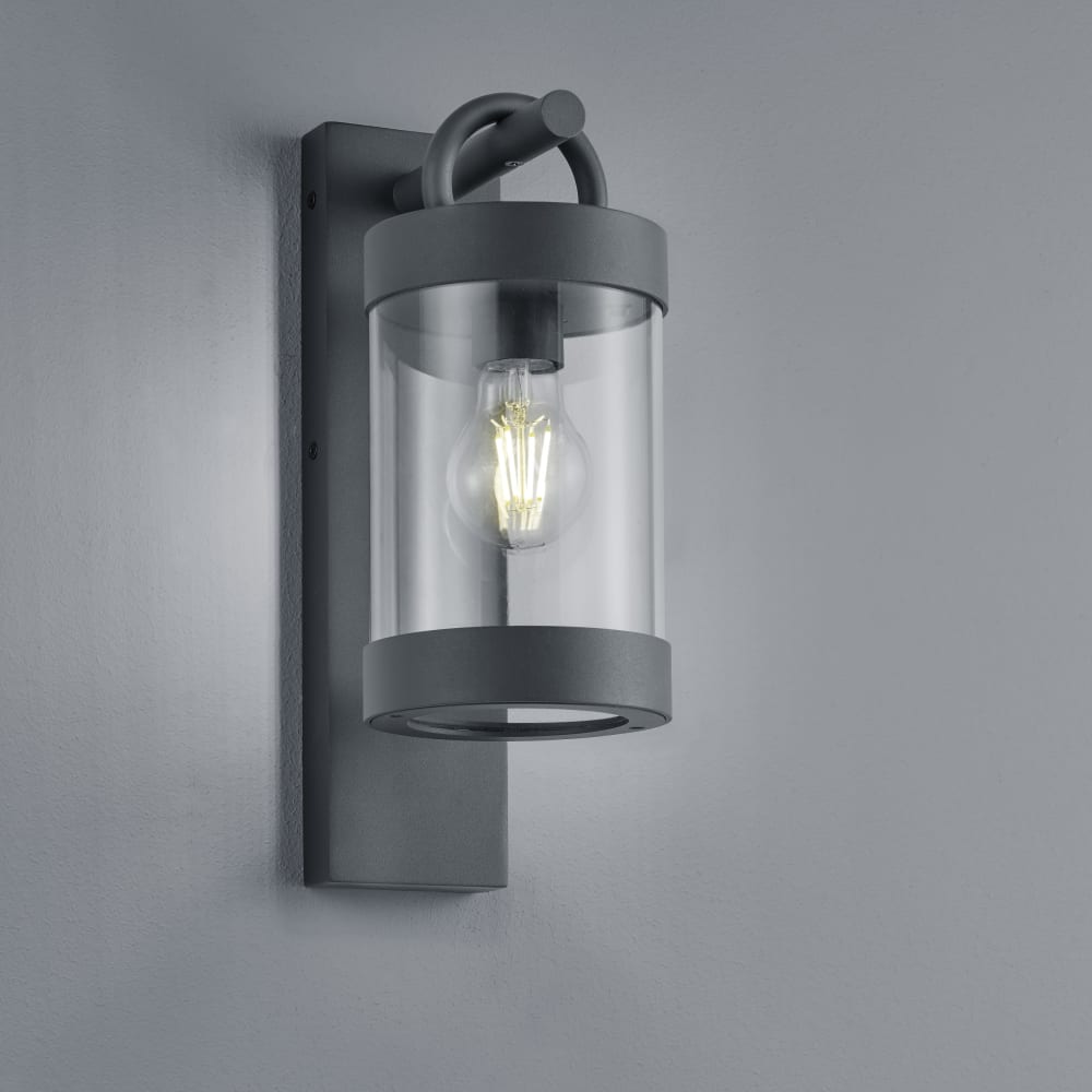 Luminaires de jardin en métal anthracite