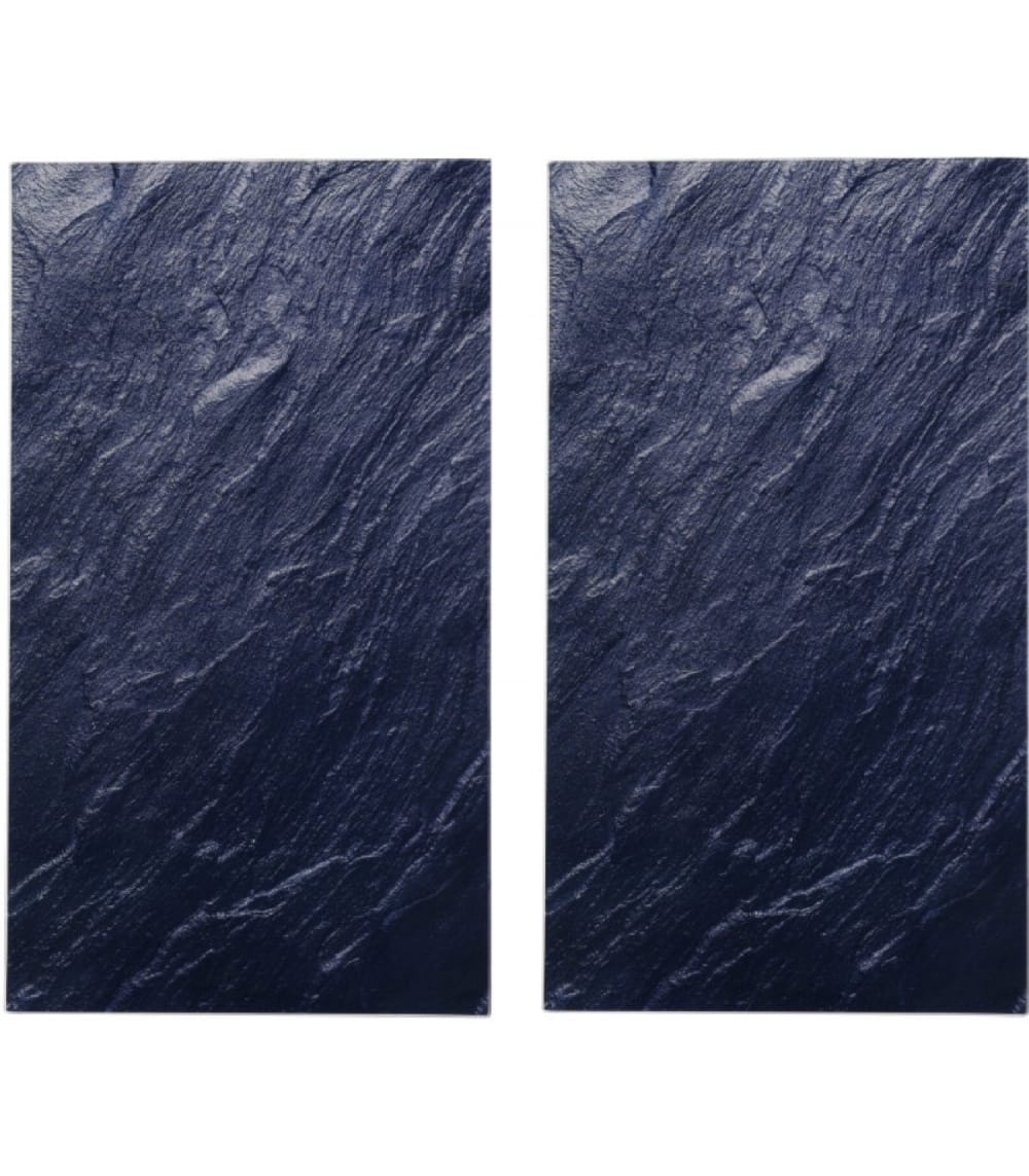 Set de 2 grandes planches à découper en verre trempé