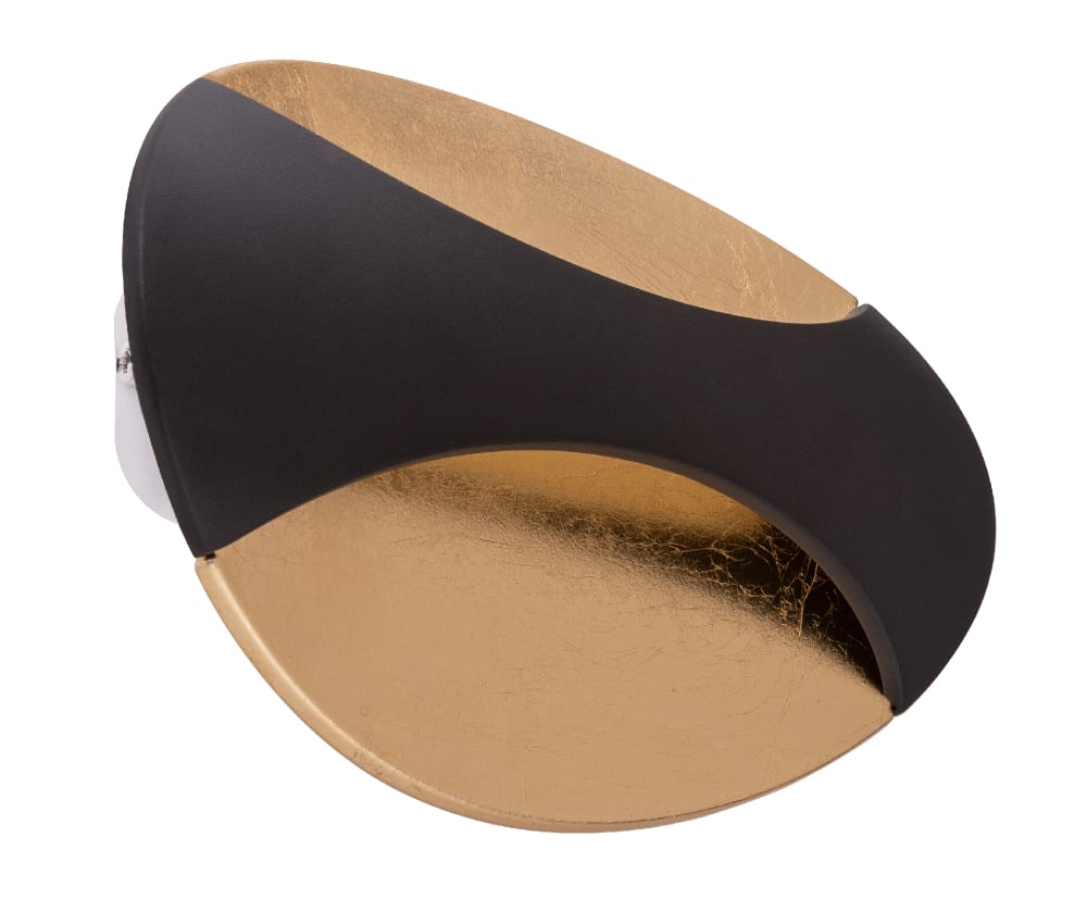 Applique murale métal noir, 15cm — vue 4