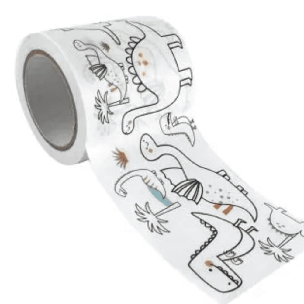 Masking tape para personalizar Dinosaurios 4