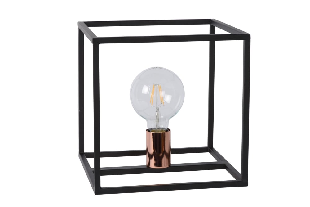 Lampe à poser métal h25cm noir - Maisons du Monde
