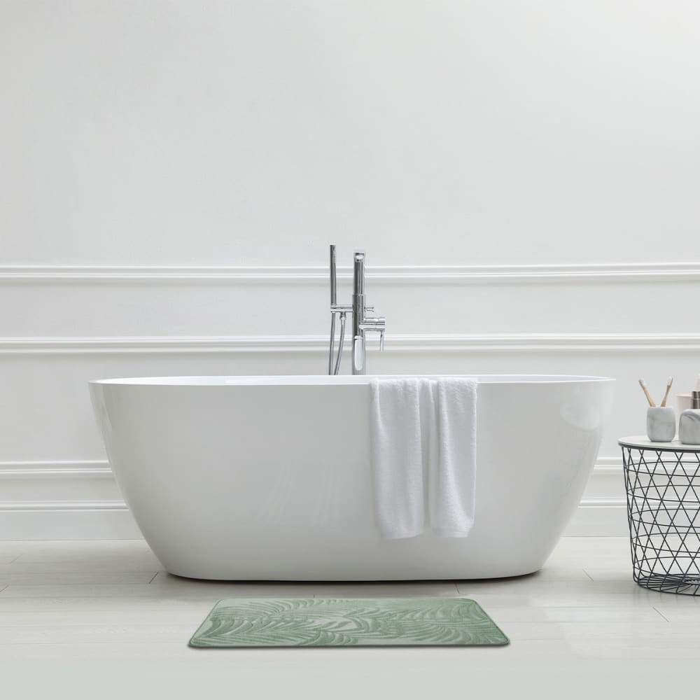 Tapis de bain déco à mémoire de forme en polyester 50x80cm - Maisons du Monde