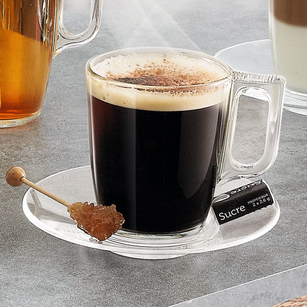 Tasse verre trempé extra résistant 9cl - Maisons du Monde