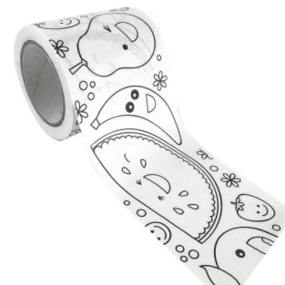 Masking tape para personalizar Frutas 4