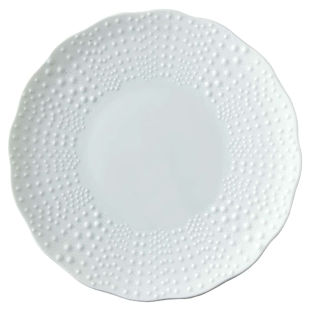 Assiette de présentation - porcelaine