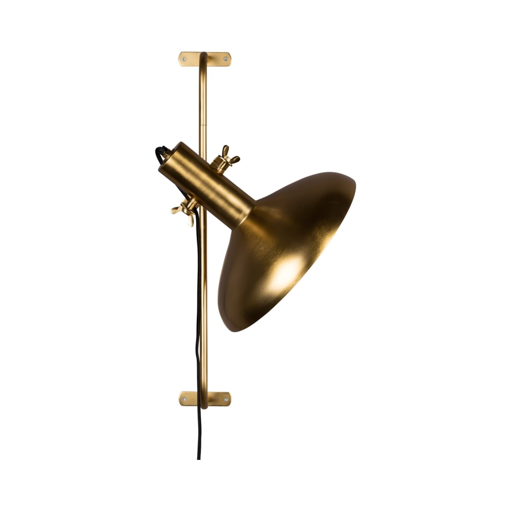 Aplique de metal dorado