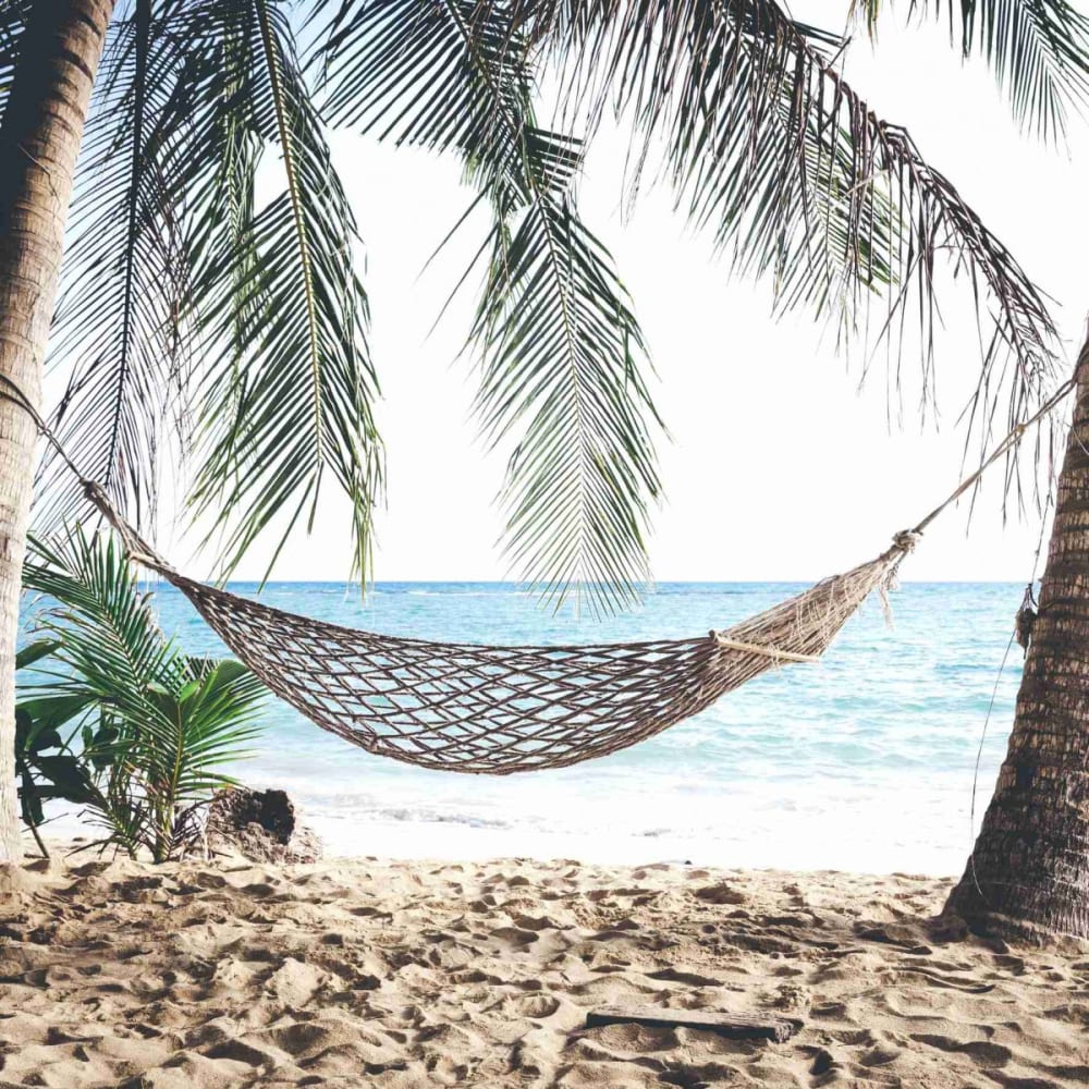 Tableau sur toile hamac 65x65cm