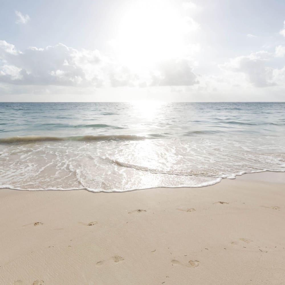 Tableau sur toile mer 30x30cm