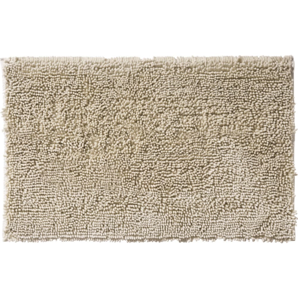 Tapis de bain chenille fil argenté antidérapant moelleux 60x120cm — vue 4