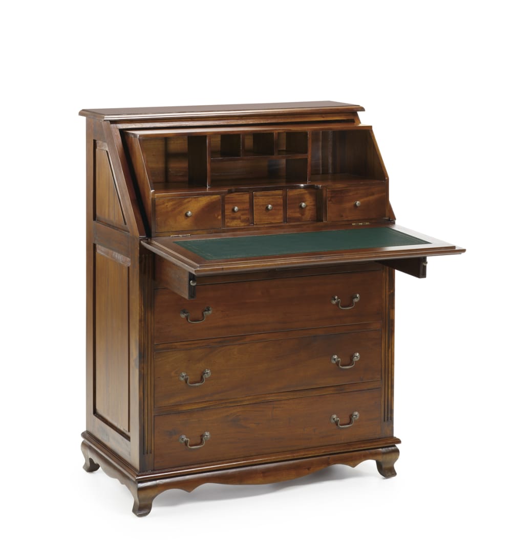 Schreibkommode aus Holz, L 90 cm, braun - Maisons Du Monde