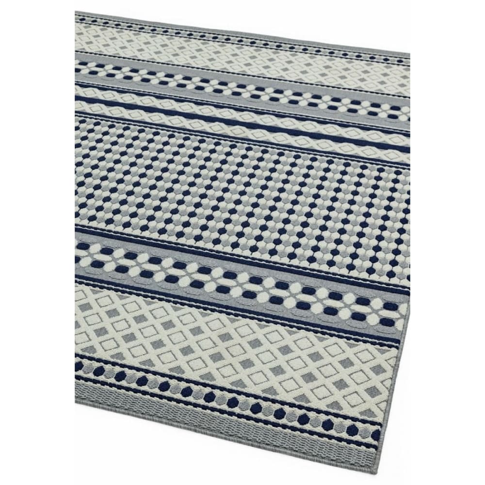 Tapis intérieur extérieur en Polypropylen bleu 120x170 cm - Maisons du Monde