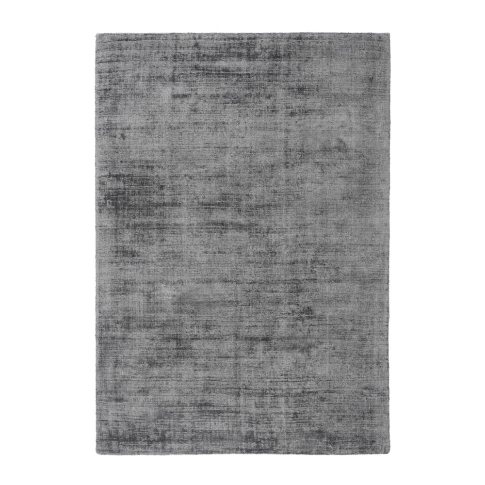 Tapis moderne en Viskosegris anthracite 120x170 cm