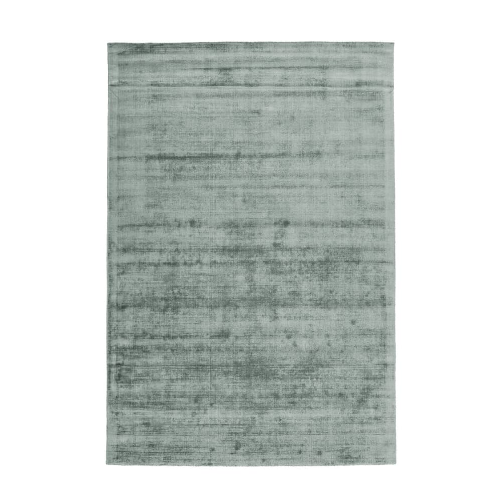 Tapis moderne en Viskosebleu ciel 160x230 cm