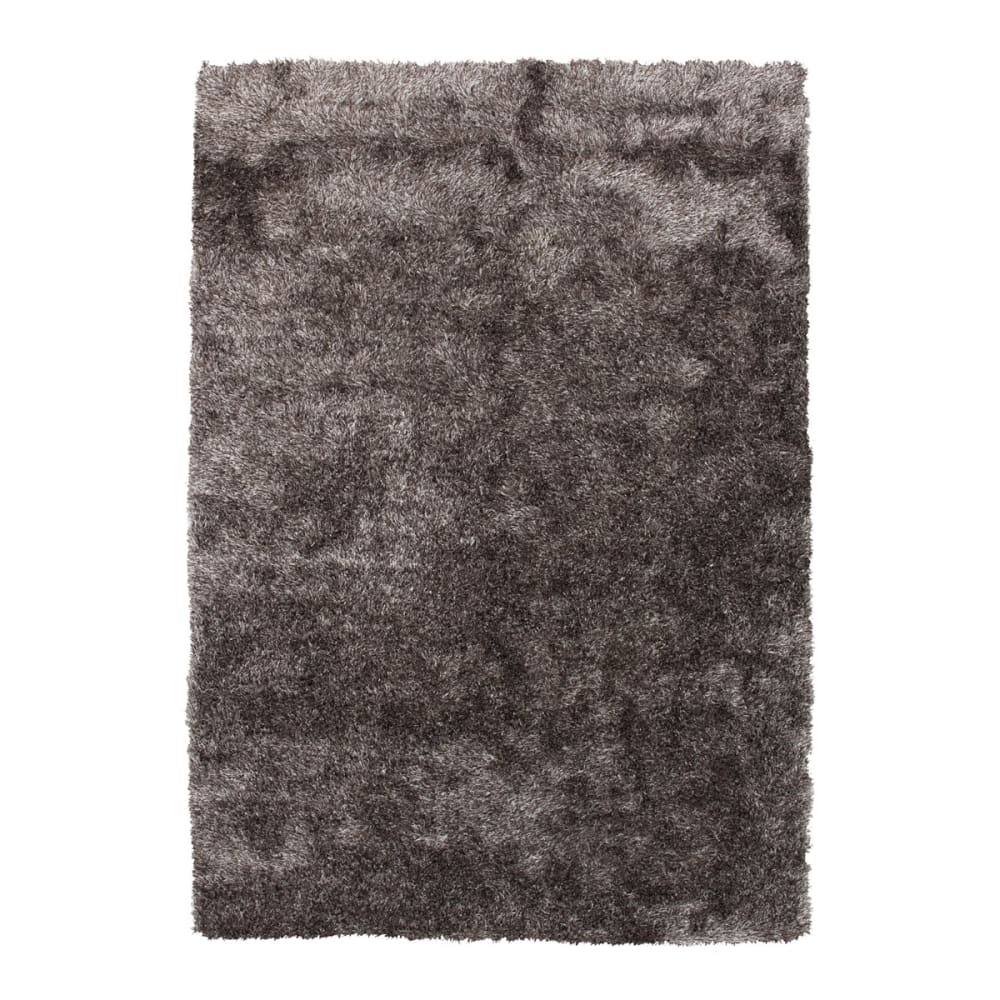 Tapis shaggy gris anthracite 120x170 cm