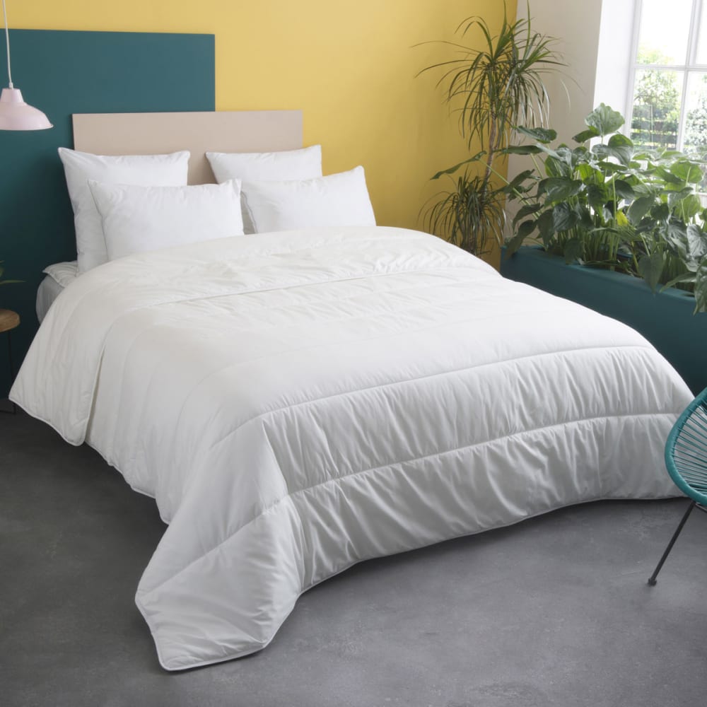 Couette chaude extra gonflante - coton bio 220x240 cm - Maisons du Monde