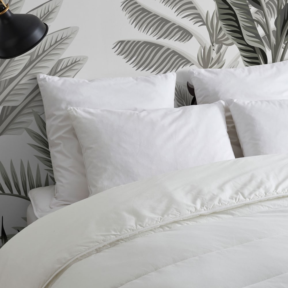 Oreiller medium mémoire de forme - coton bio 65x65 cm - Maisons du Monde