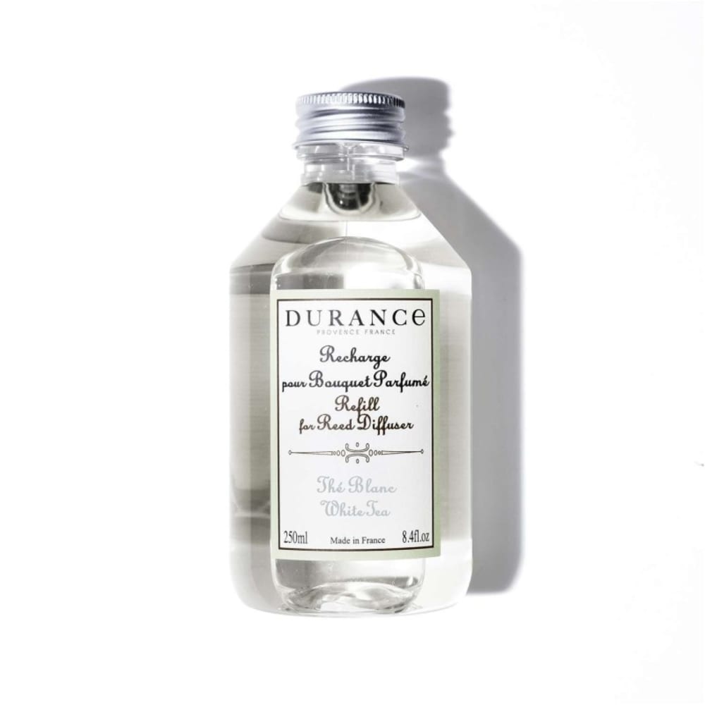 Durance Recharge bouquet parfumé thé blanc Transparent Pvc - Poly Chlorure De Vinyle