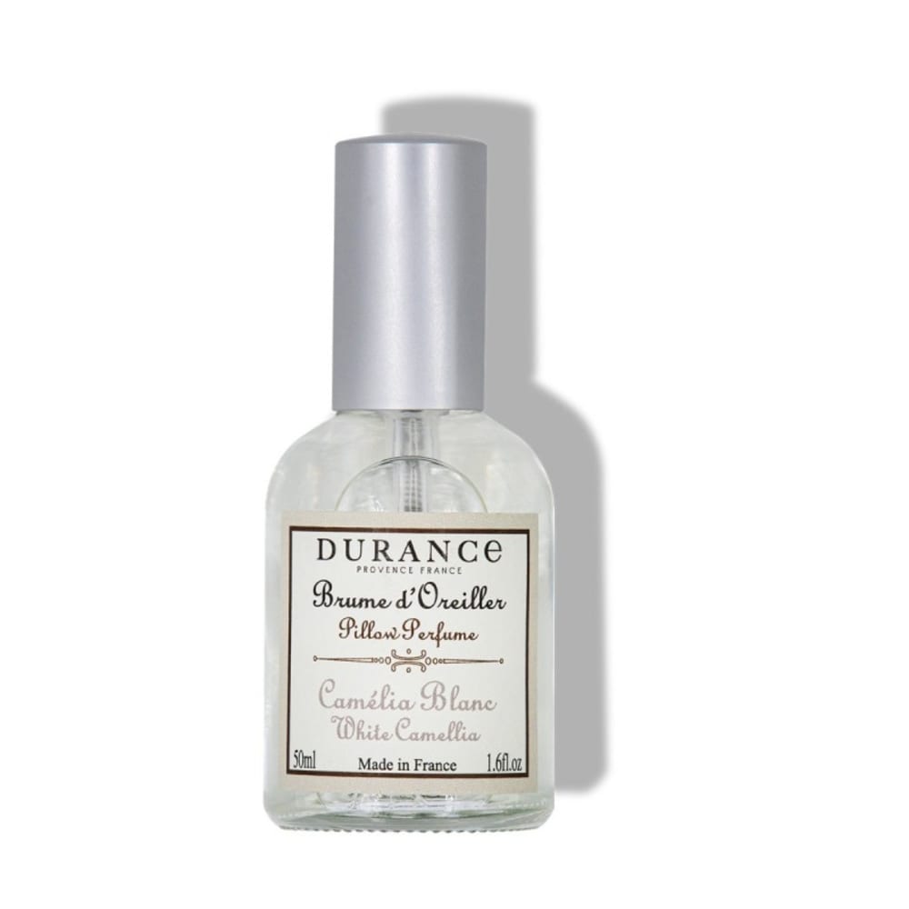 Durance Brume d'oreiller camélia blanc Transparent Verre