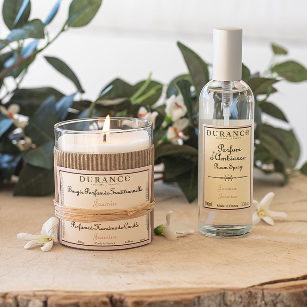 Bougie parfumée jasmin - Maisons du Monde