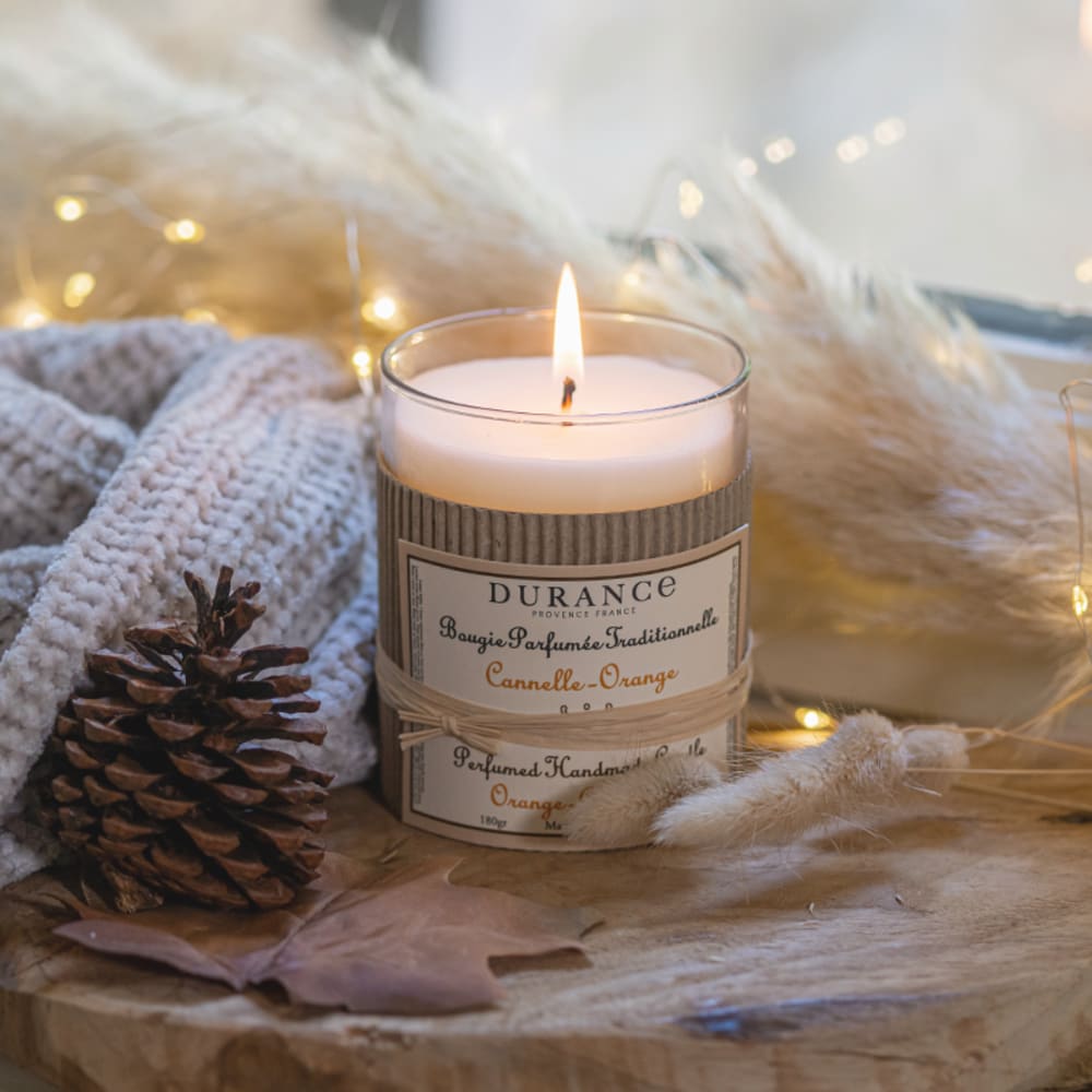 Bougie parfumée cannelle orange - Maisons du Monde