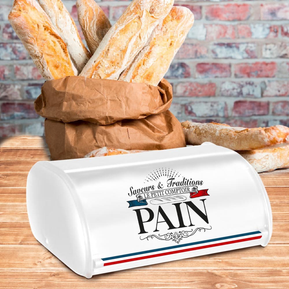 Boîte blanche pour le pain - Maisons du Monde