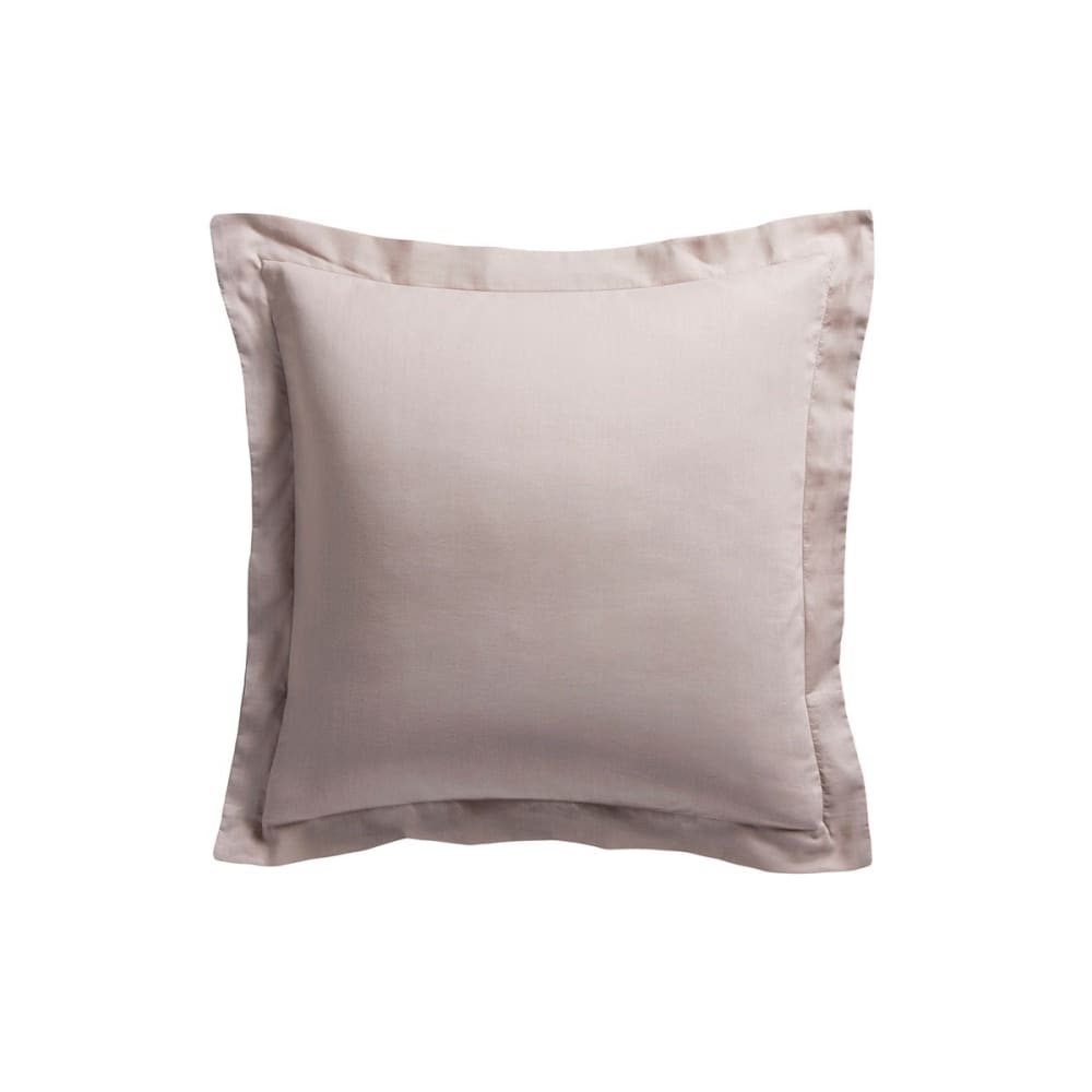 Taie d'oreiller coton uni  75x75 cm Beige