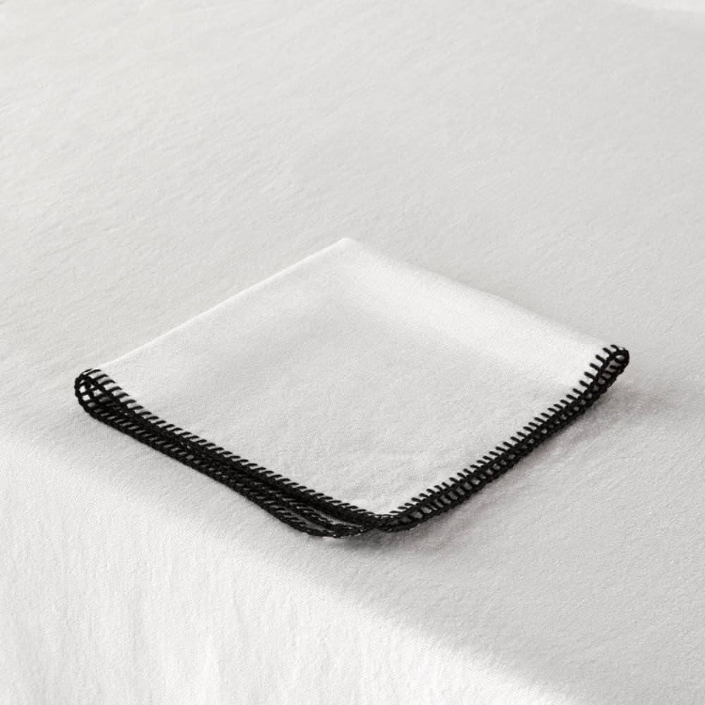 Nappe rectangulaire en lin blanc 140x250 cm