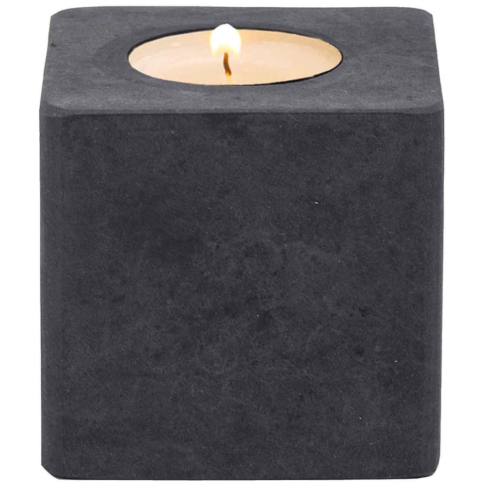 Pphotophore en marbre anthracite - Maisons du Monde