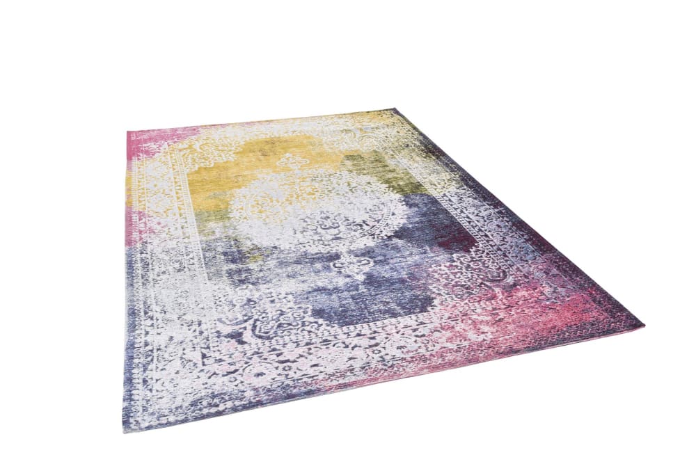 Tapis salon tissé plat - multicolore 160x230 cm — vue 4