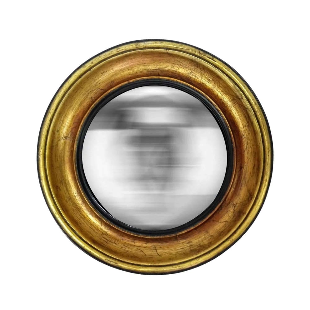 Miroir sorcière en MDF or D26cm