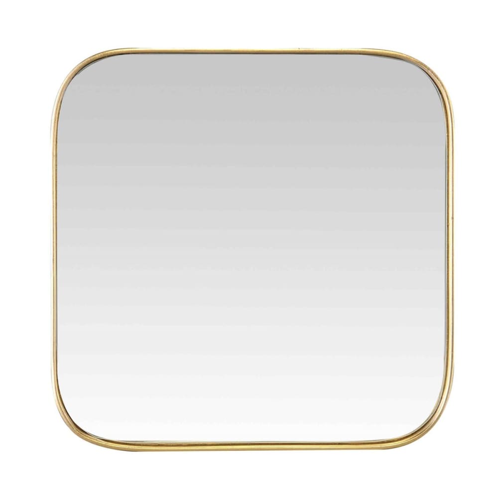 Miroir carré aux bords fins 30x30cm