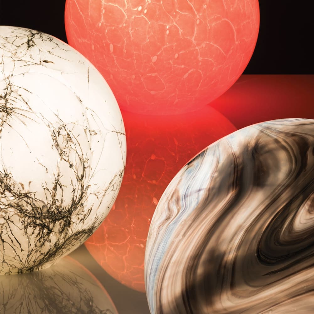 Lampe globe faite main - Maisons du Monde