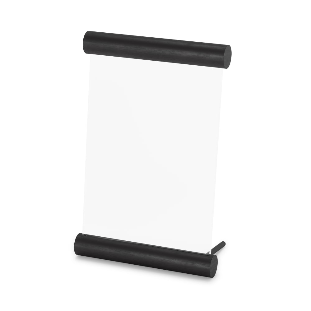 Cadre pour photo 10x15cm à poser ou à fixer, verre et bois noir - Maisons du Monde