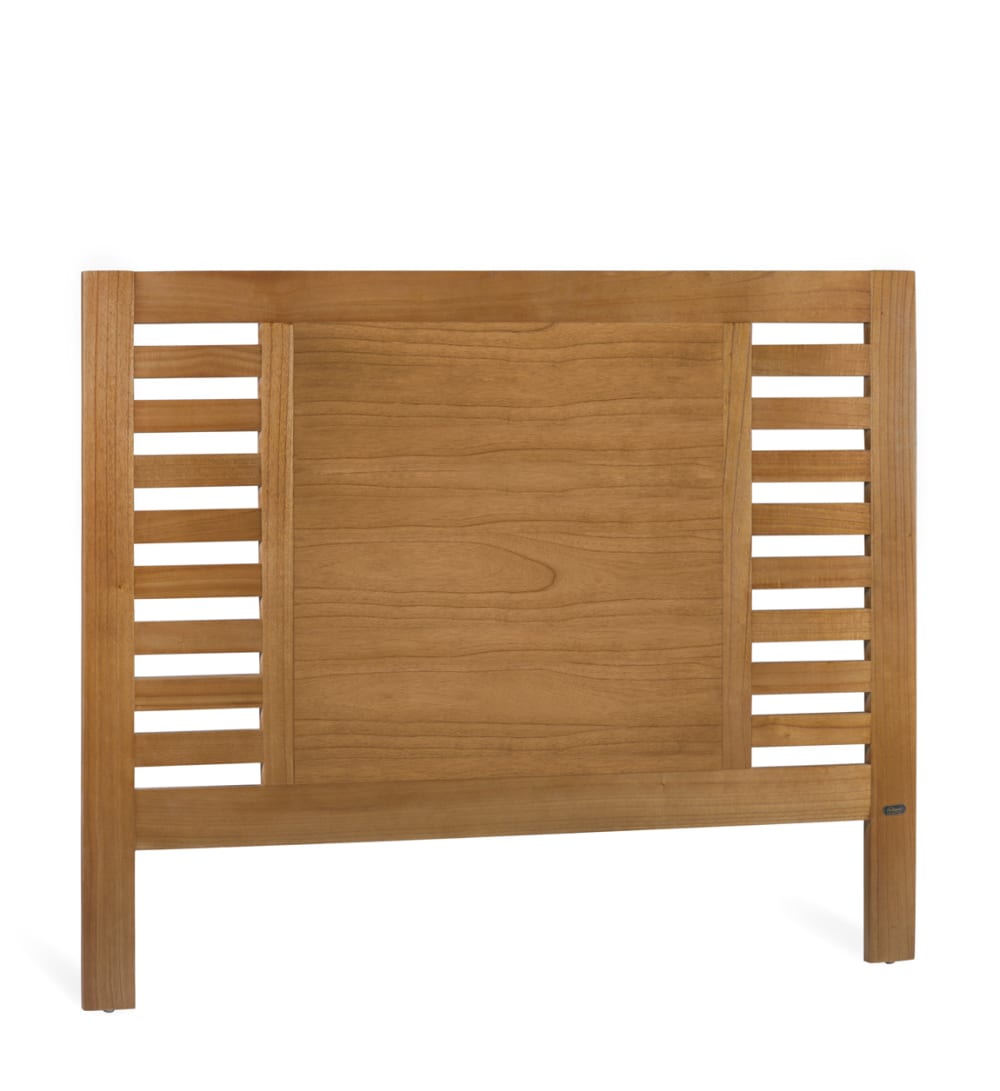 Tête de lit en bois marron L 165 cm