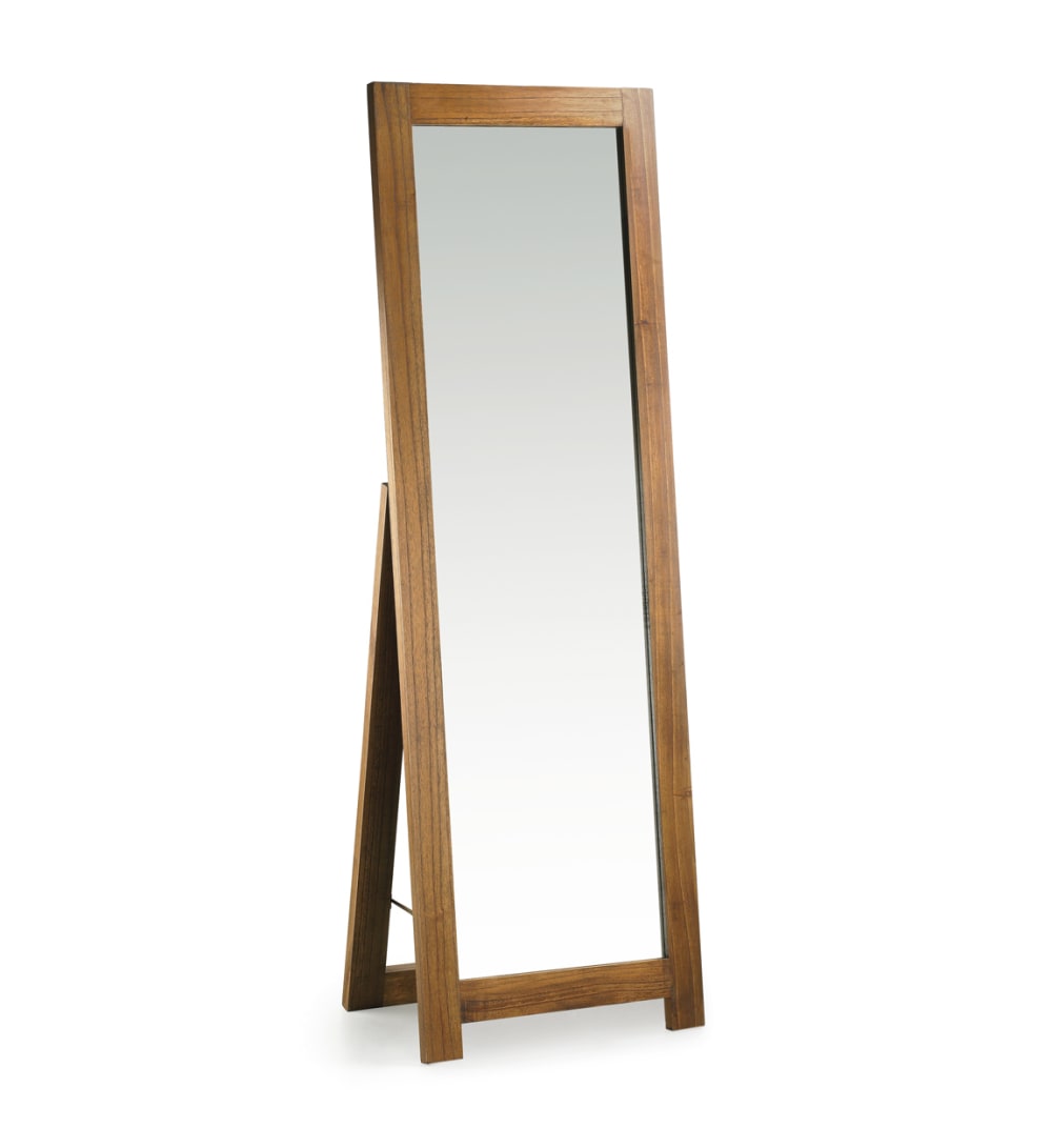 Miroir en bois marron H160