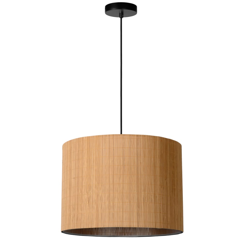 Lucide Suspension en bois style contemporain Multicolore Bambou