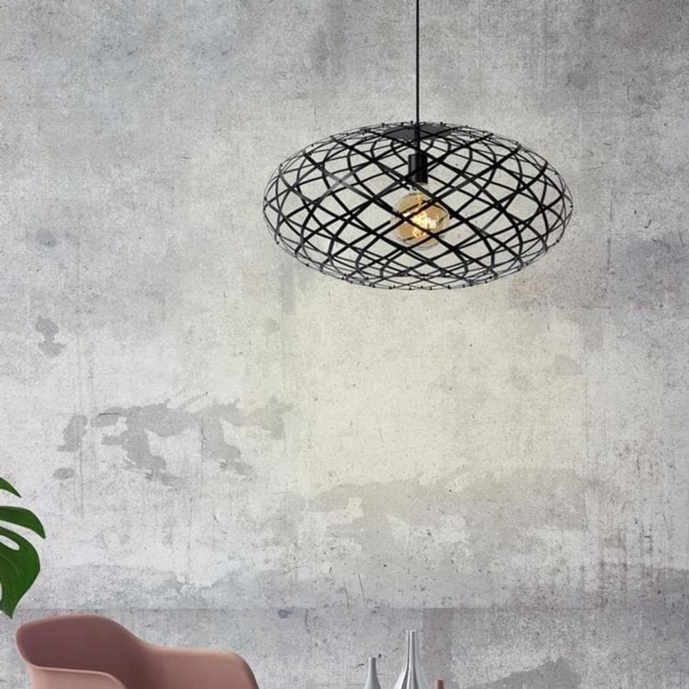 Suspension diamètre 65cm noir - Maisons du Monde