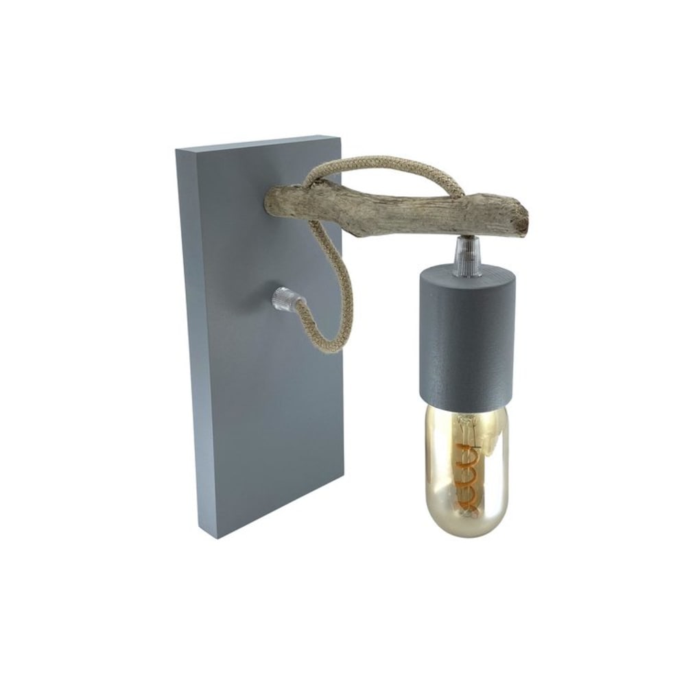 Applique murale en bois recyclé gris - Maisons du Monde