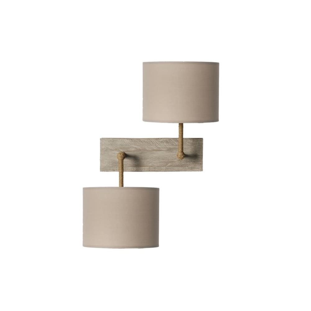 Applique murale en bois taupe - Maisons du Monde