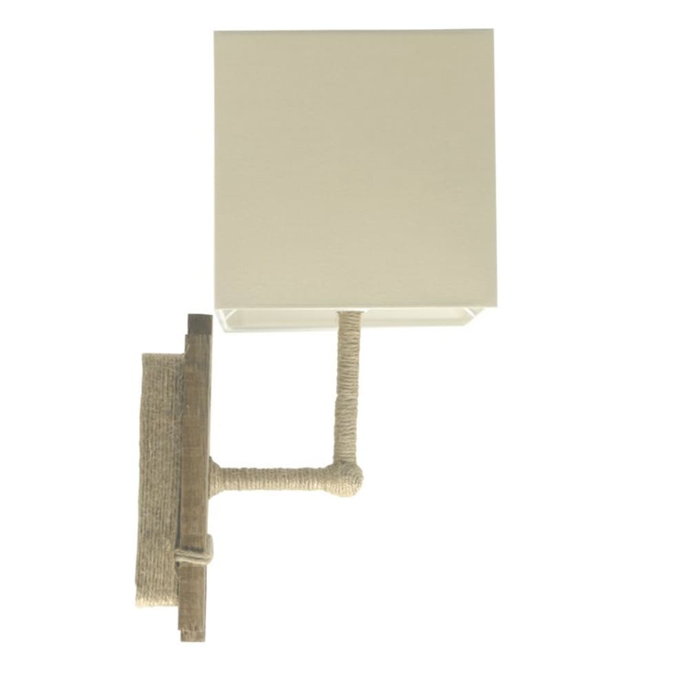 Applique murale en bois blanc cassé — vue 3