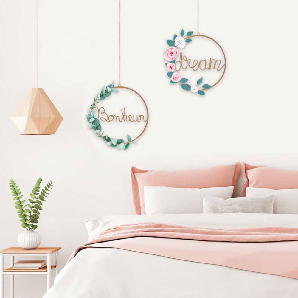 Autocollant mural bonheur et dream 43x42,5cm - Maisons du Monde