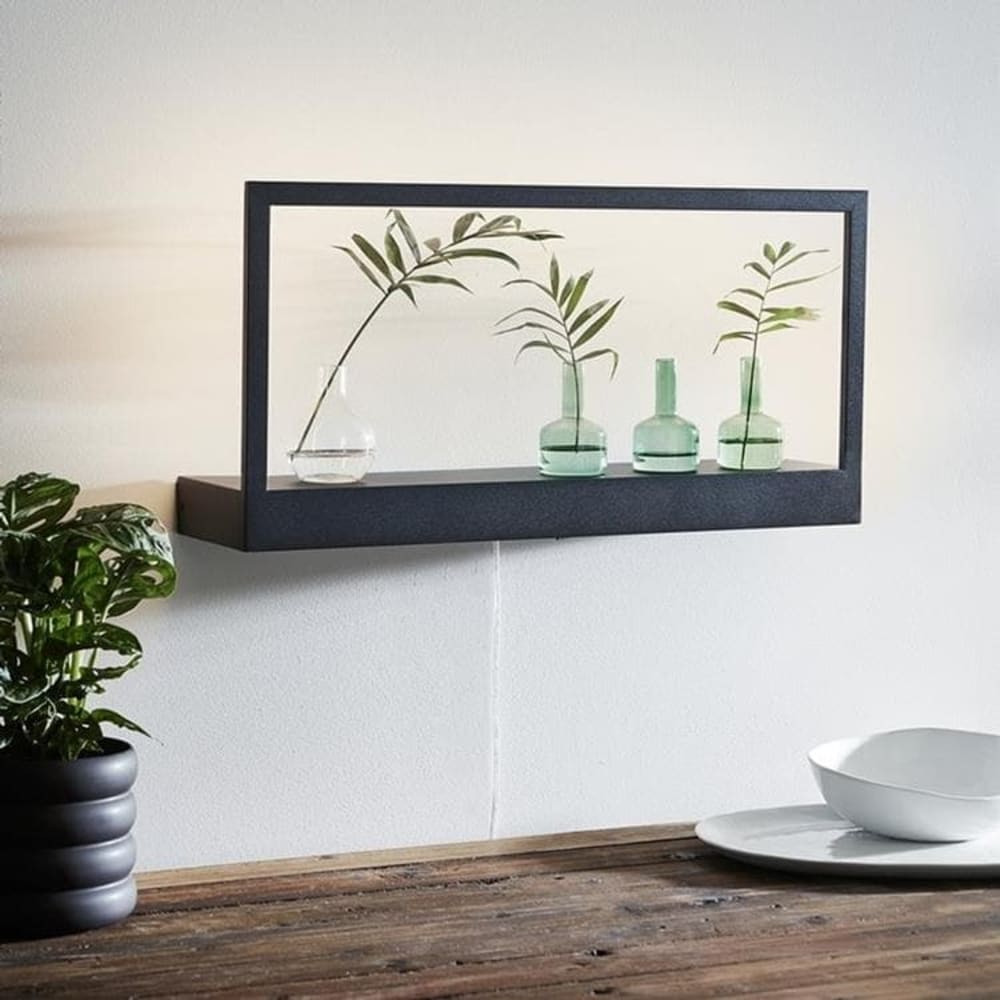 Applique murale intérieure métal laqué mat noir - Maisons du Monde