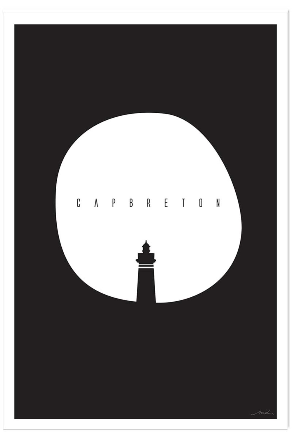 Poster Minimo Capbreton Sin Marco 40X60Cm-image