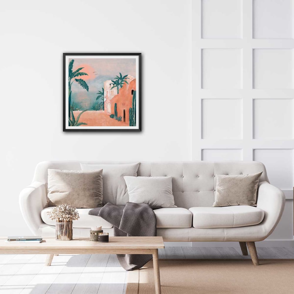 Poster dell'atmosfera di la mamounia sin marco 30x30cm - Hexoa