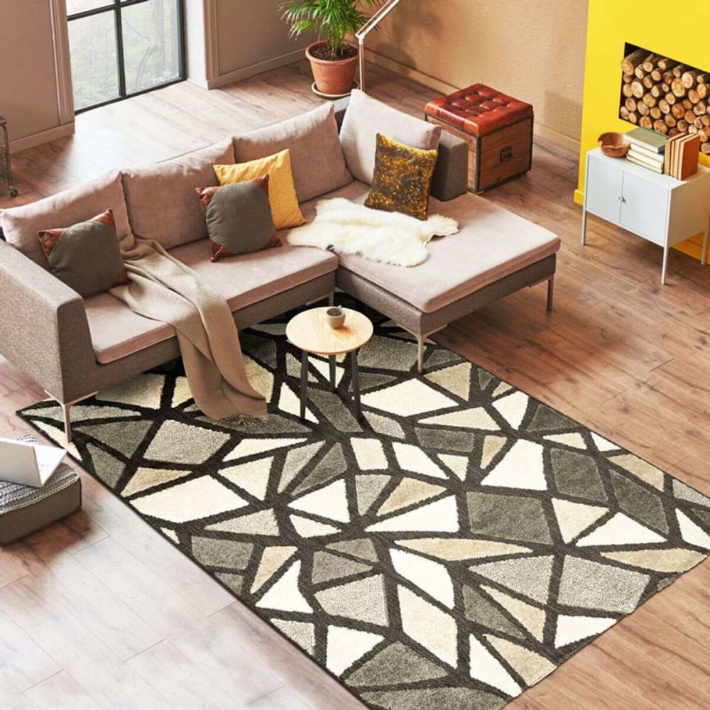 Outdoor-Teppich Grau Braun 120x170 - Maisons Du Monde