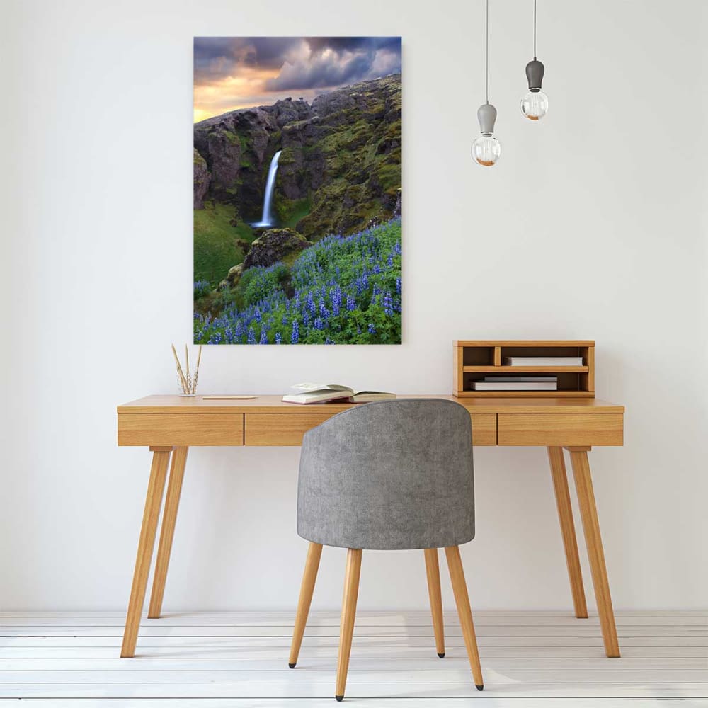 Cuadro de viaje de islandia impresión sobre lienzo 40x60cm - Maisons du Monde